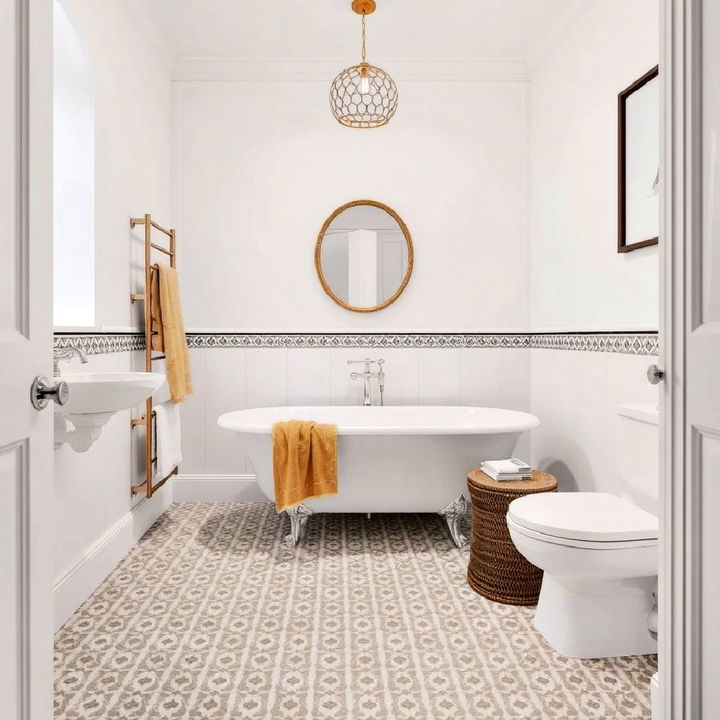 moroccan zellige bathroom tiles