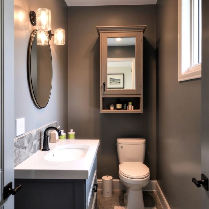 multi functional furniture hallway bathroom