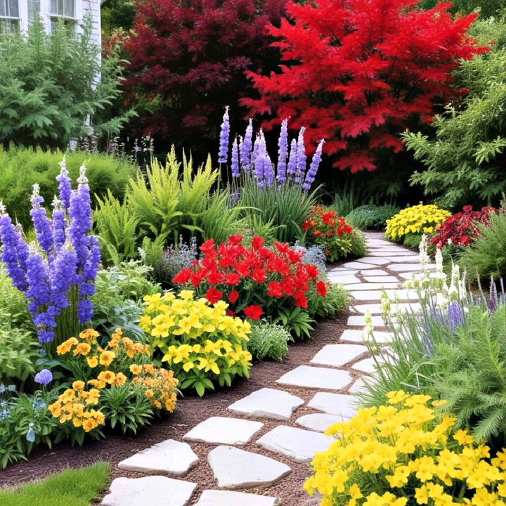 multi season planting landscape