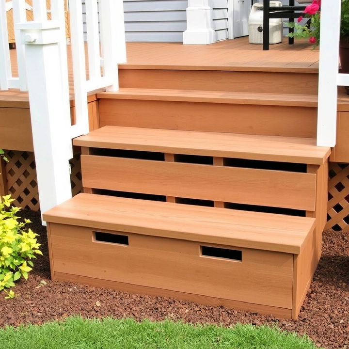 multifunctional deck steps idea