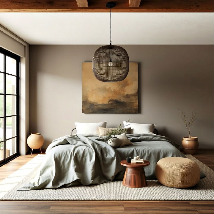 muted colors wabi sabi interior