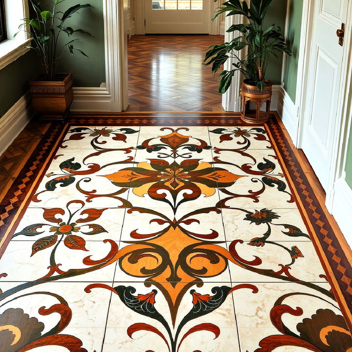 nouveau artistic floor interior designs