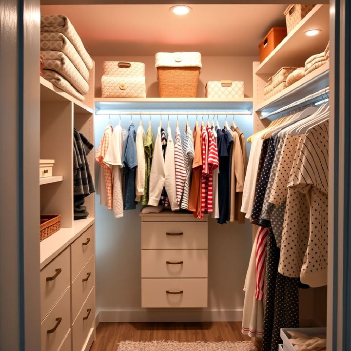 nursery closet lighting