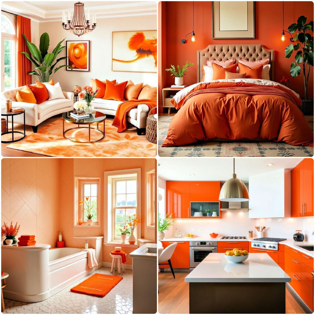 25 Orange Room Ideas To Showcase Your Personality