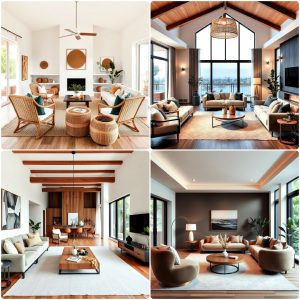 organic modern living room design ideas