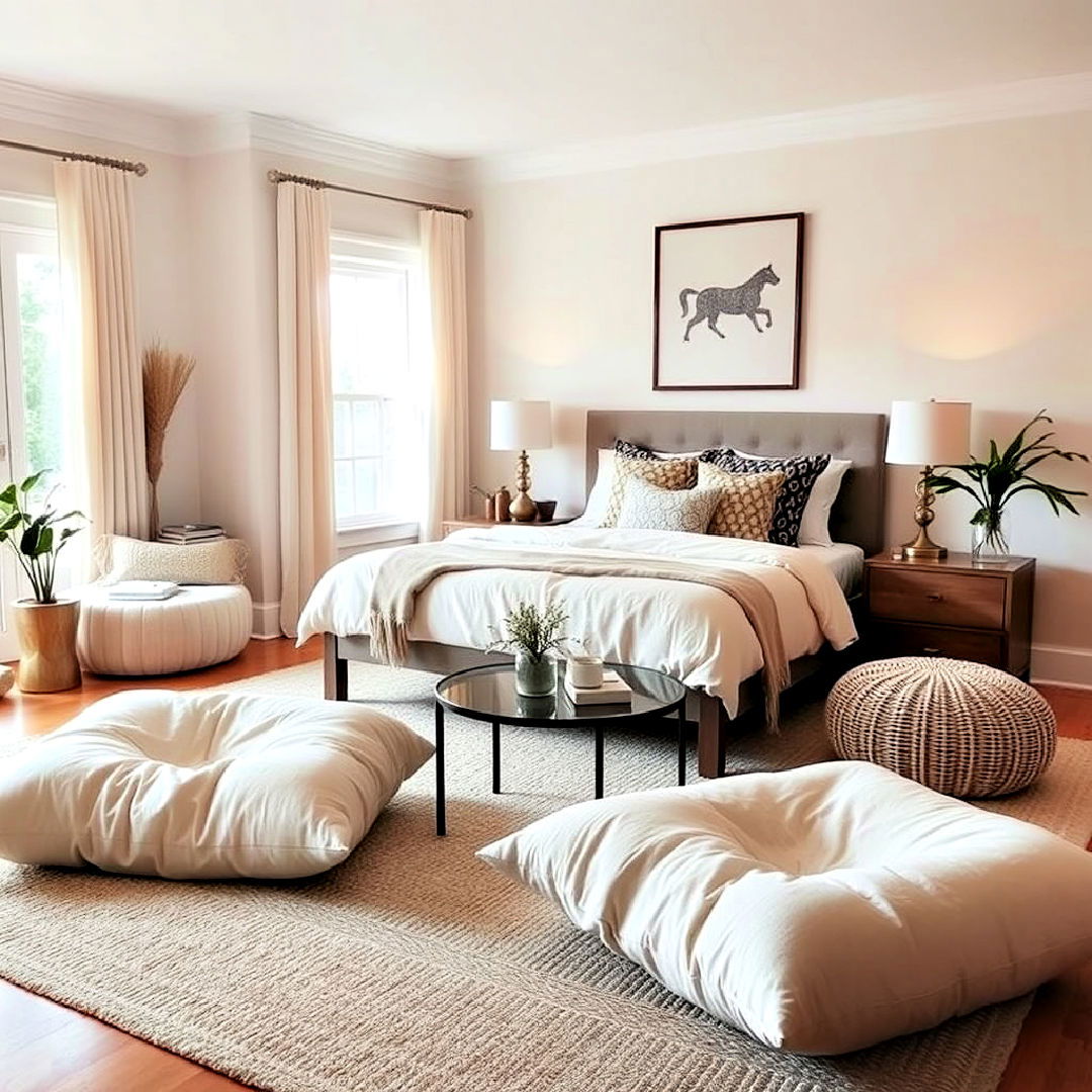 oversized floor pillows