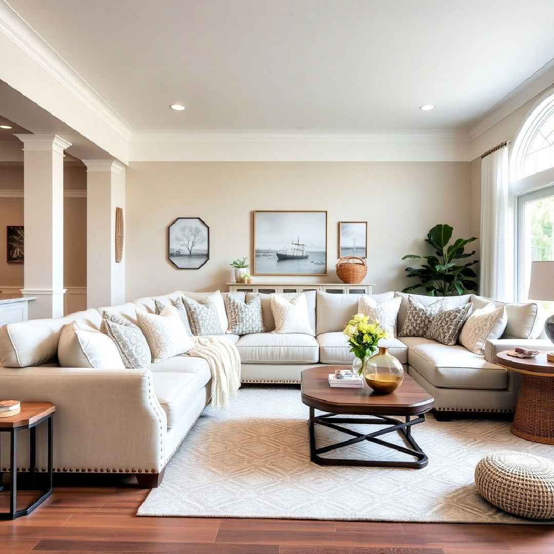 oversized plush sectionals for comfort
