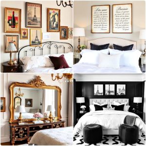 paris themed bedroom ideas