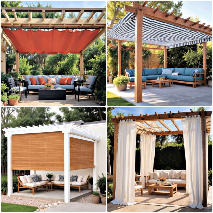 pergola shade ideas