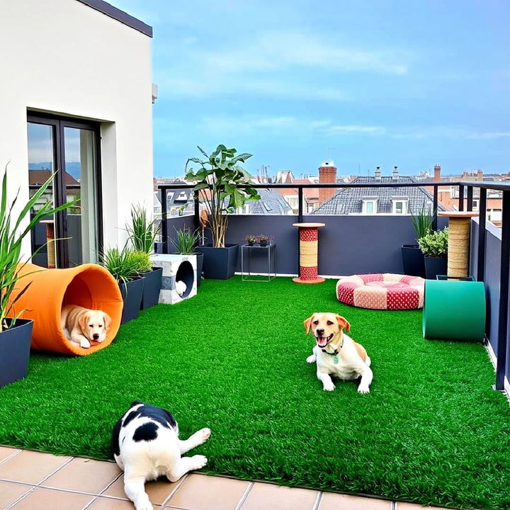 pet friendly terrace space