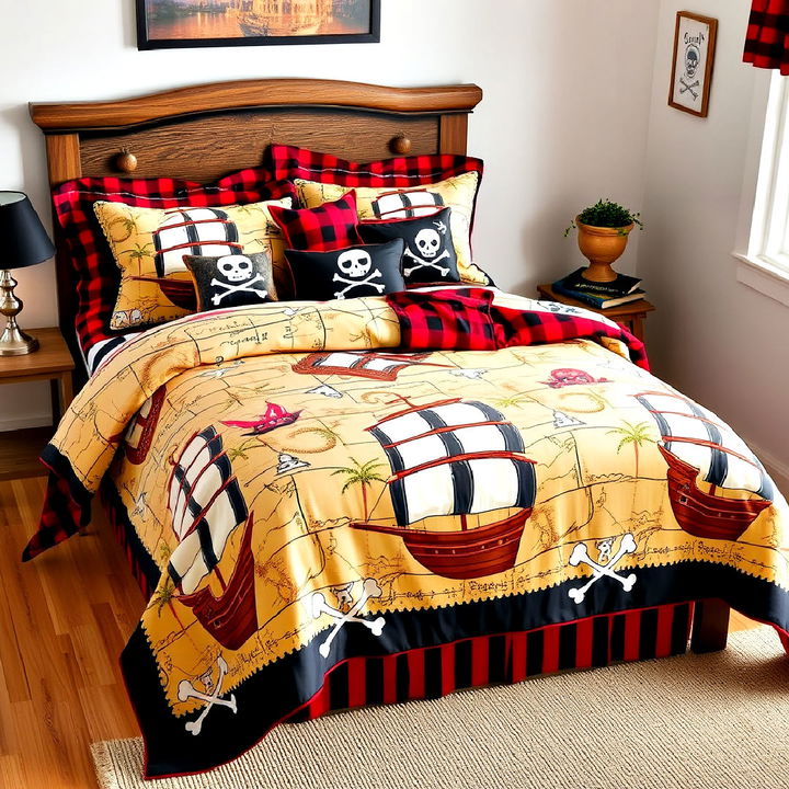 pirate themed bedding