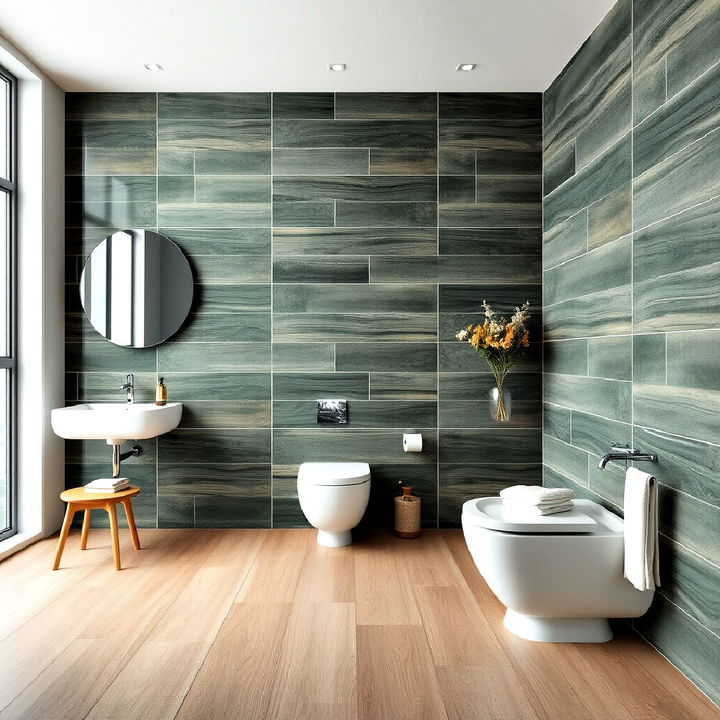 porcelain tiles bathroom walls