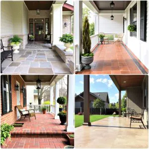 porch flooring options