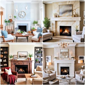 quartz fireplace surround ideas