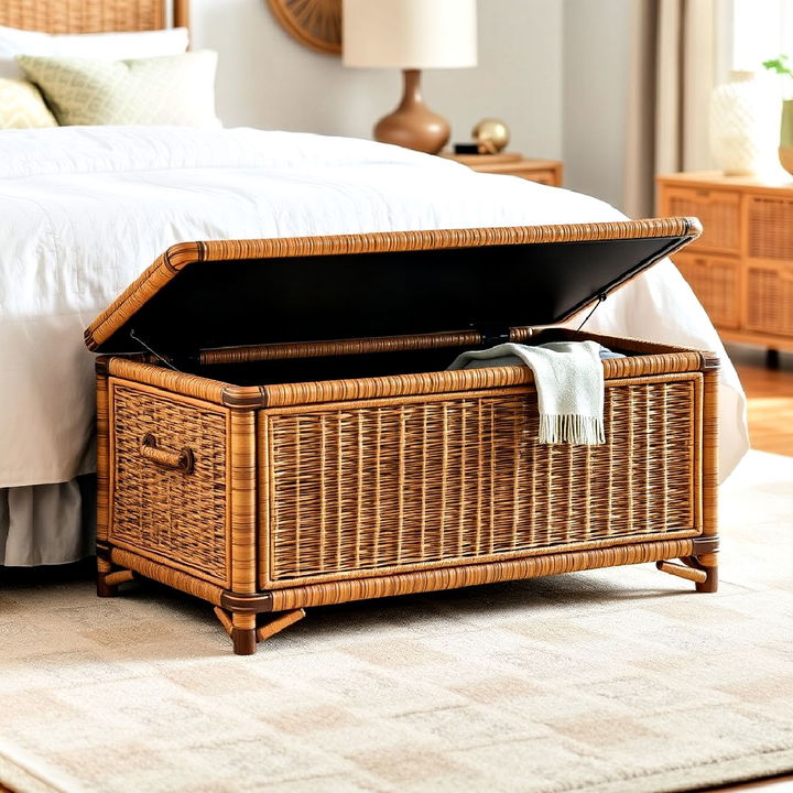 rattan chest for bedroom