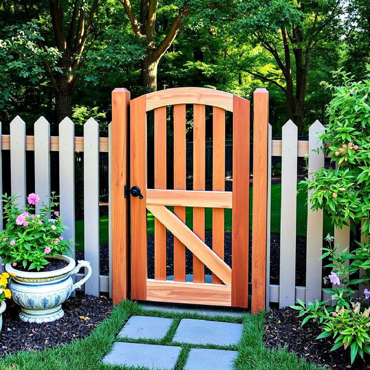 removable garden gate