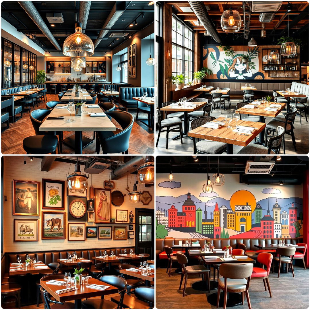 30 Restaurant Interior Design Ideas To Get Inspired