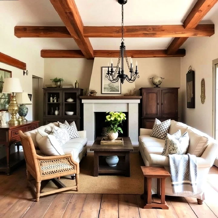 rustic charm french interior