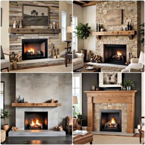 rustic fireplaces