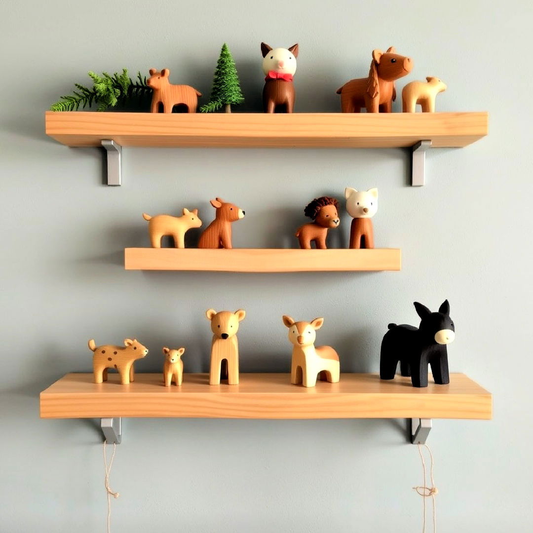 rustic handcrafted wooden toys