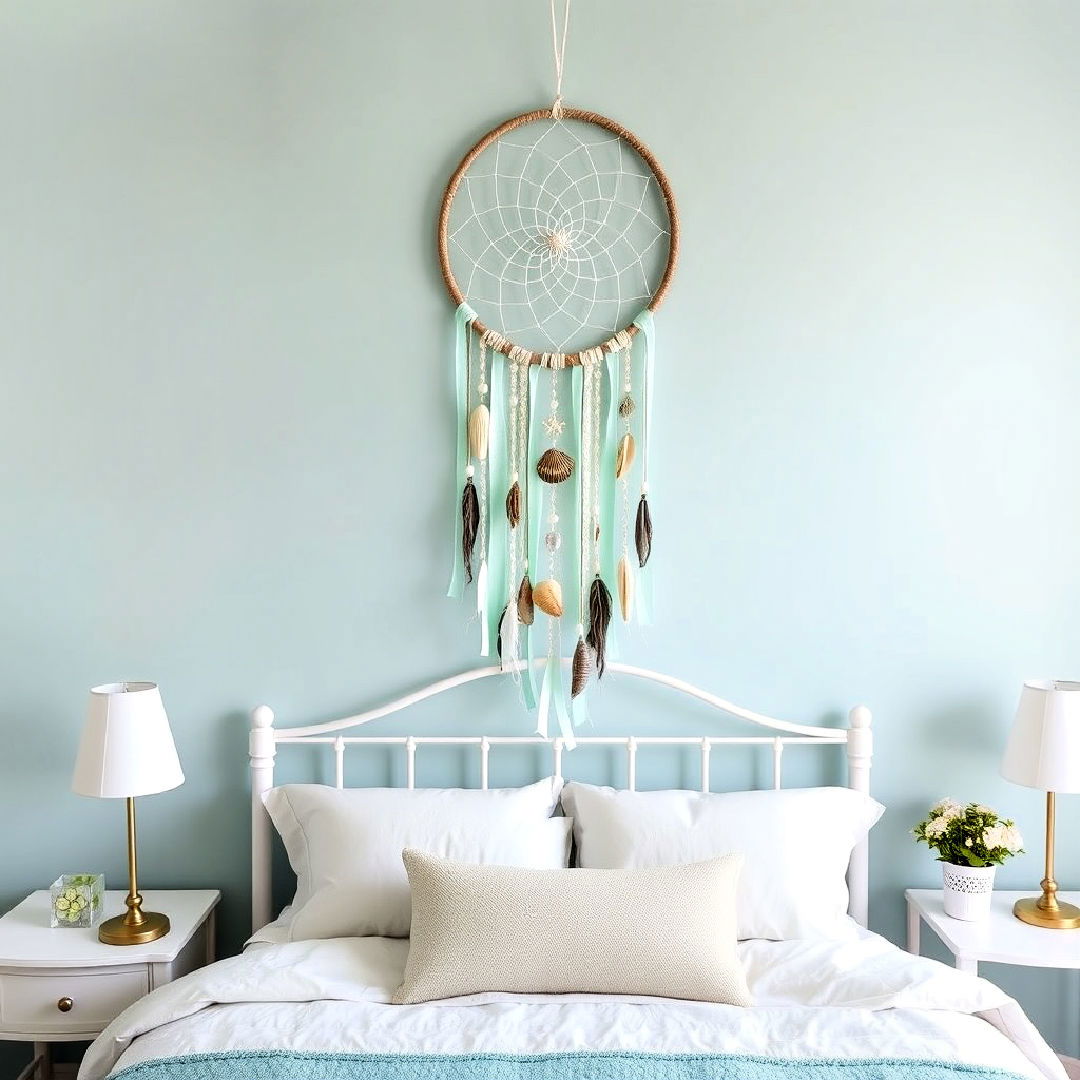 sea inspired dreamcatcher