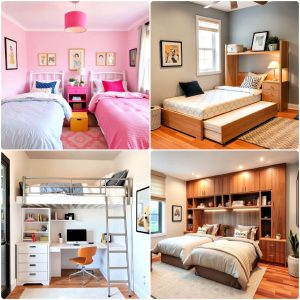 shared bedroom ideas for small rooms