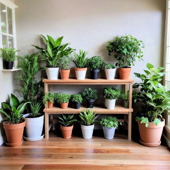 she shed indoor garden