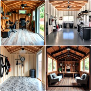 shed floor ideas