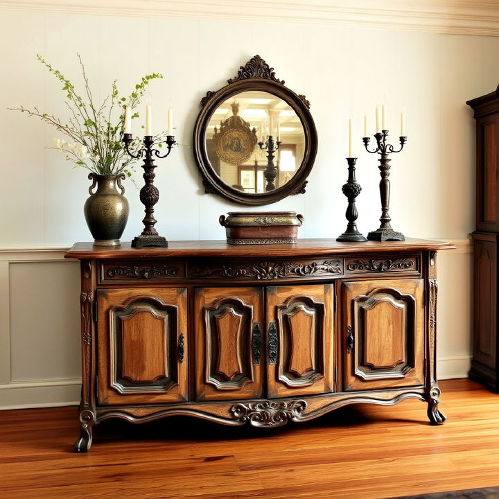 sideboard for vintage dining room