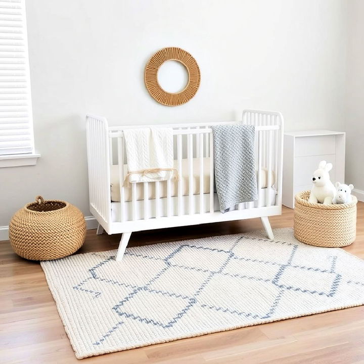 simple area rug minimalist design