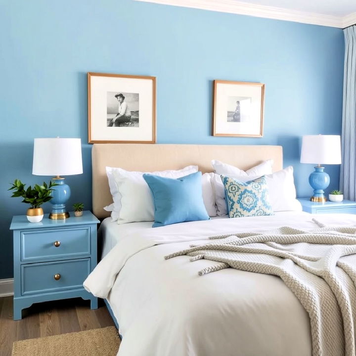 sky blue nightstands