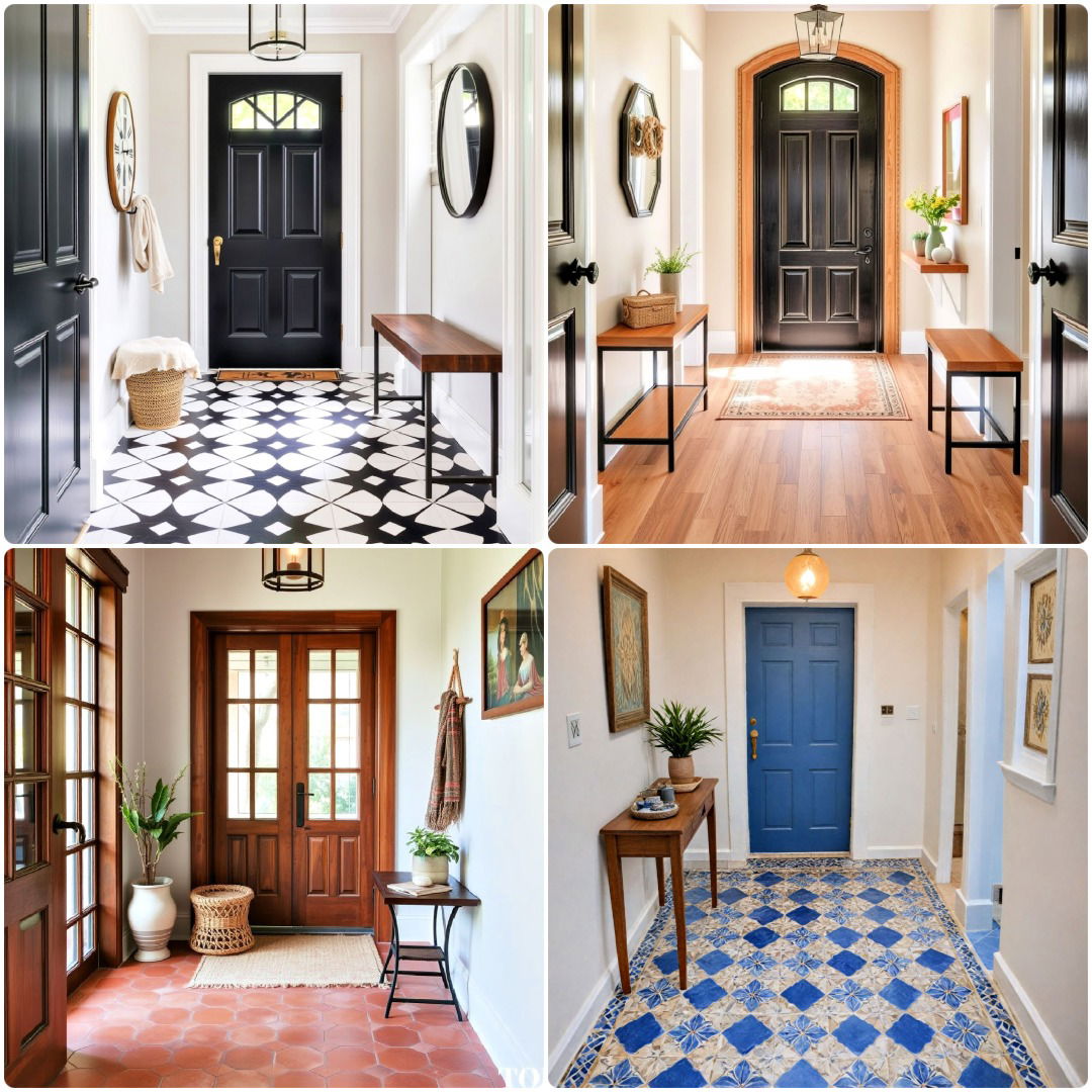 15 Small Entryway Foyer Tile Ideas You Can Copy