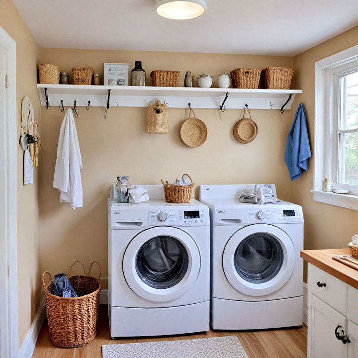 small laundry room hooks for hanging items