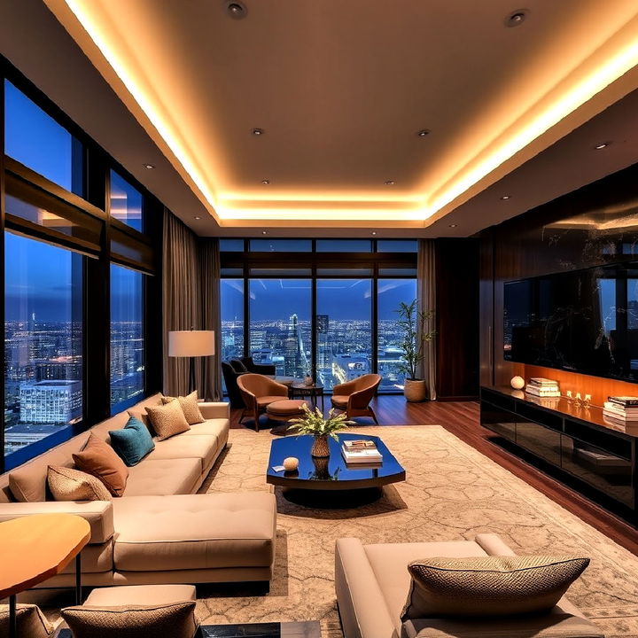 smart home technology to enhance penthouse