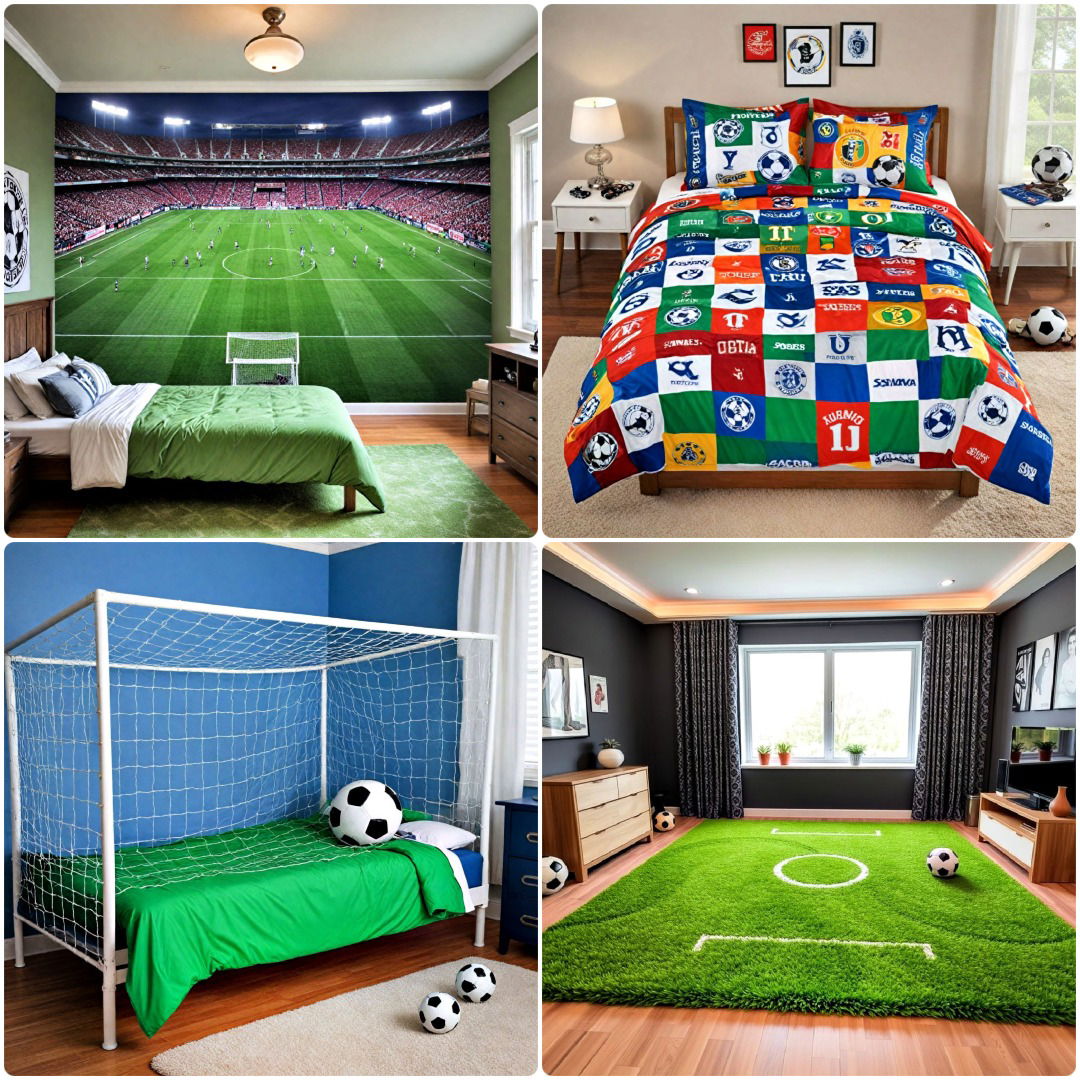 25 Soccer Themed Bedroom Ideas for the Ultimate Fan