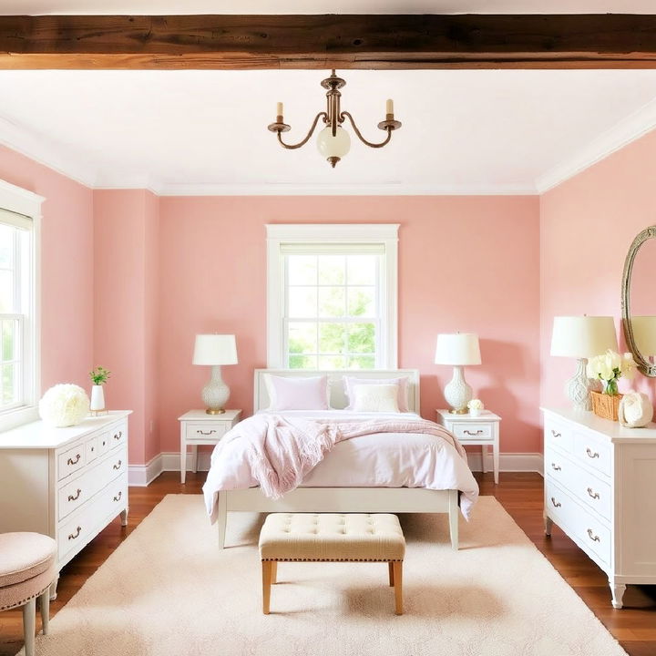 soft pastel walls for a subtle magnolia touch