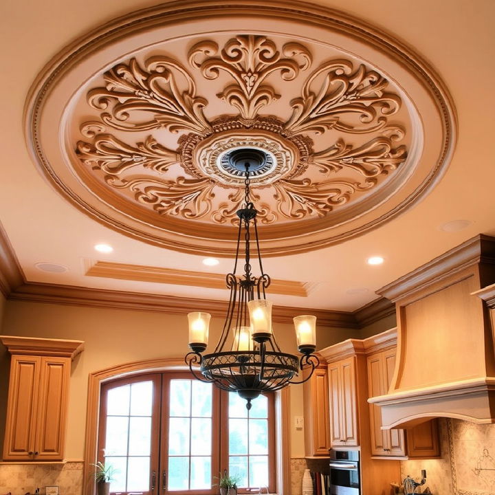 sophisticated ceiling medallion