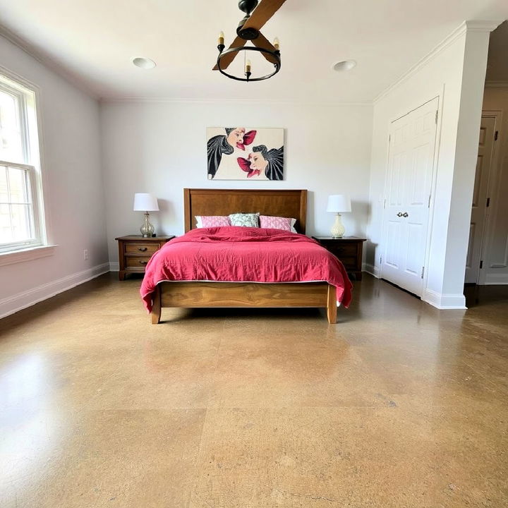 stained concrete floor