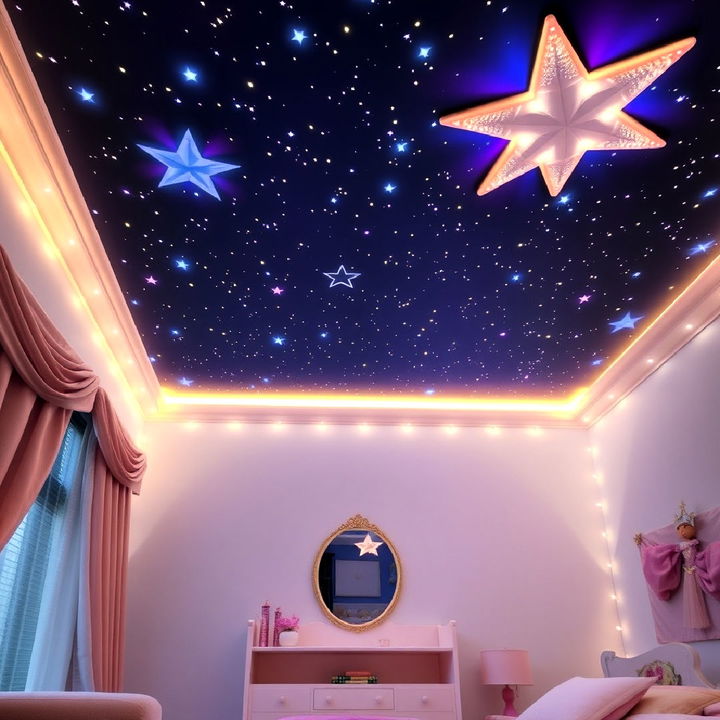 starry night ceiling for a magical look