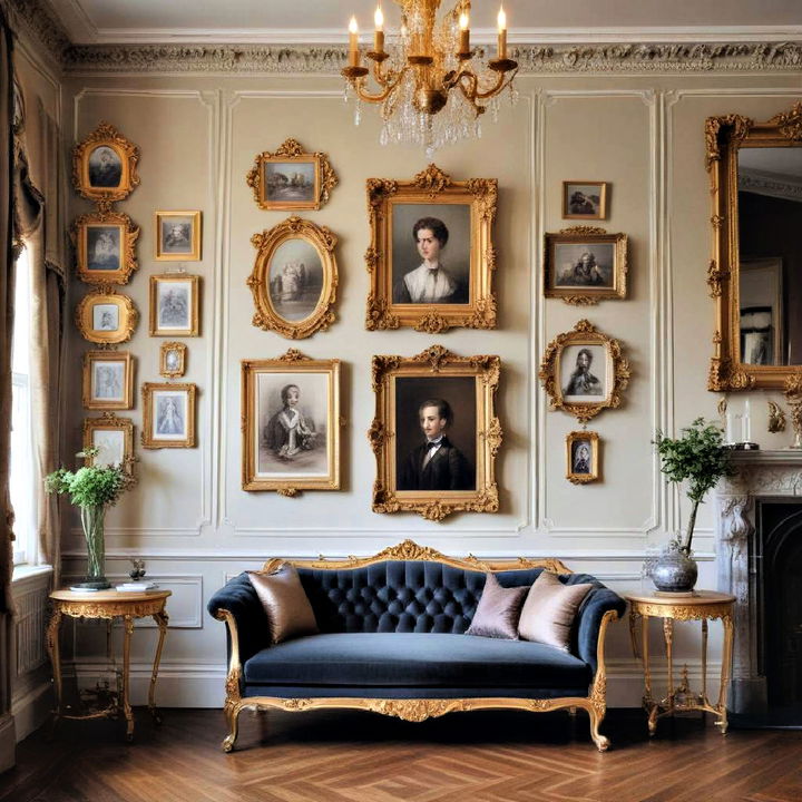 stylish gilded frames for your wall art