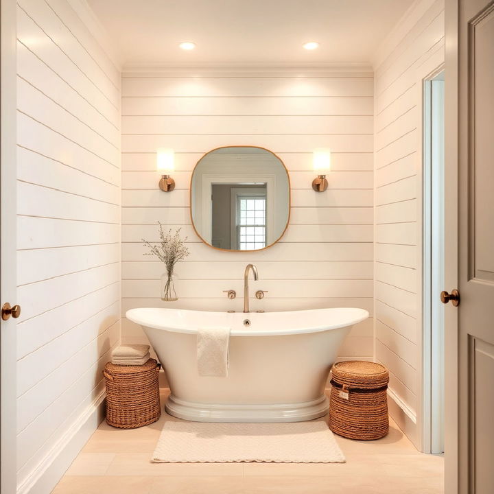 stylish shiplap walls