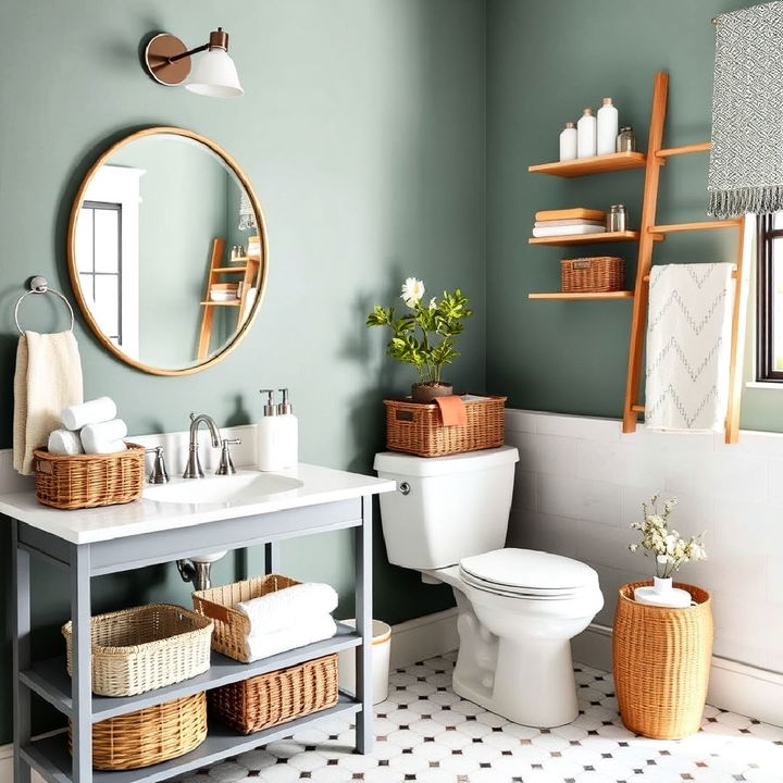 stylish storage solutions for bathroom