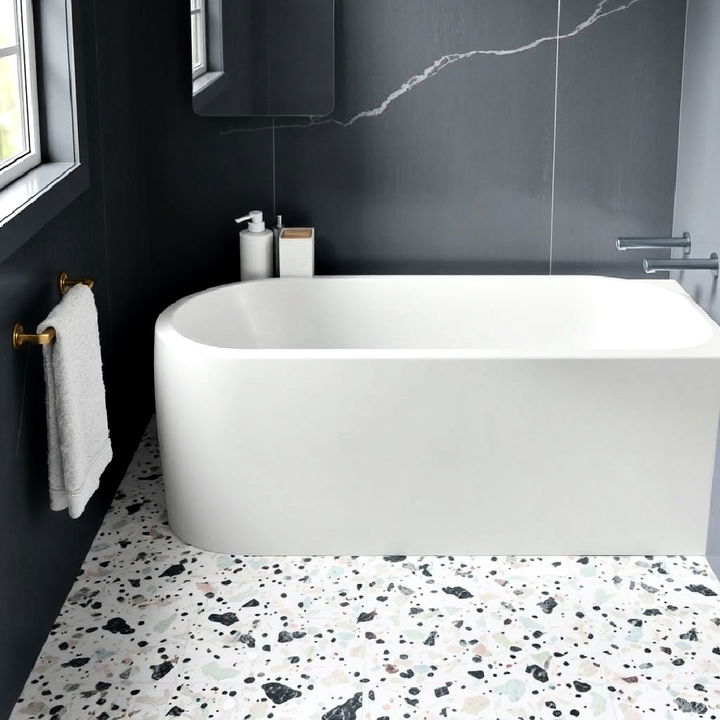 stylish terrazzo tiles for bathroom