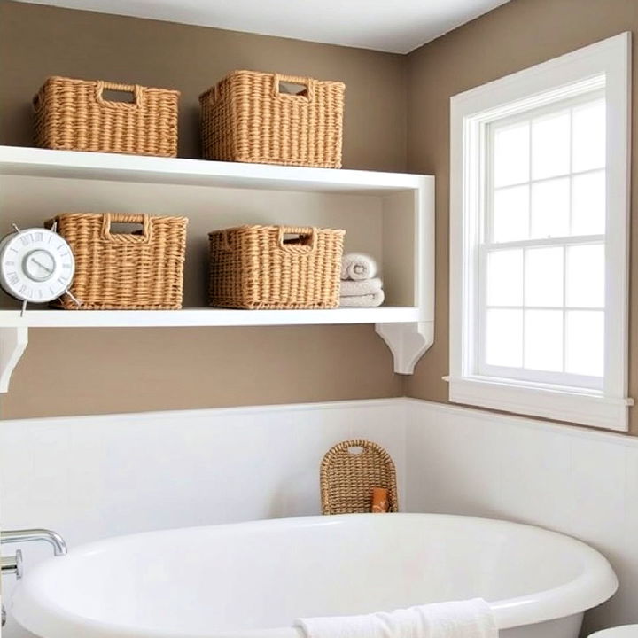 stylish woven baskets for storage