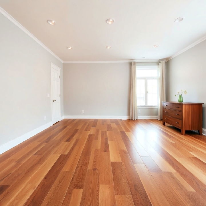 subfloor heating with wood floor