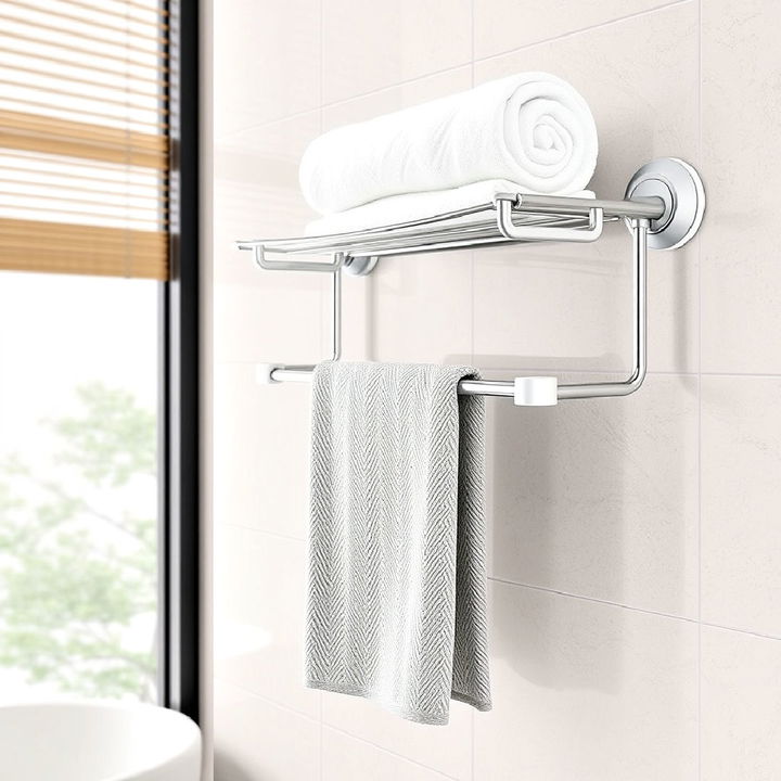 suction cup towel rack