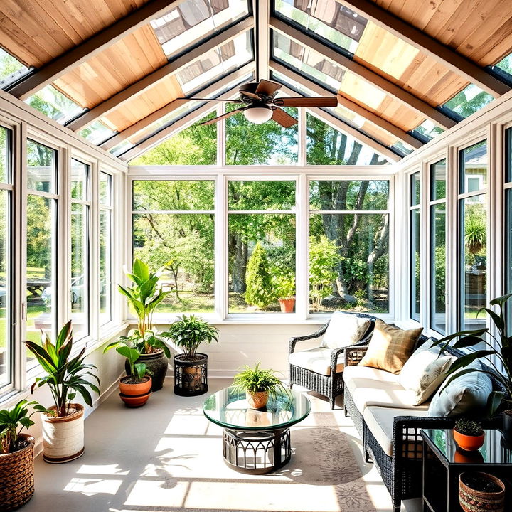 sunroom for enjoying nature