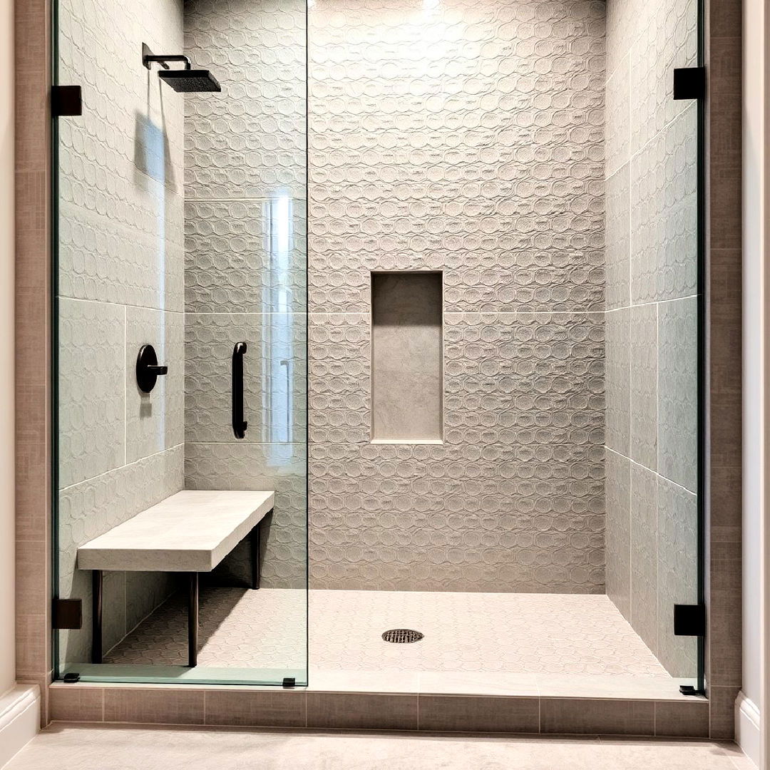 40 Walk in Showers With Benches To Inspire Your Remodel 40 Walk in Showers With Benches To Inspire Your Remodel