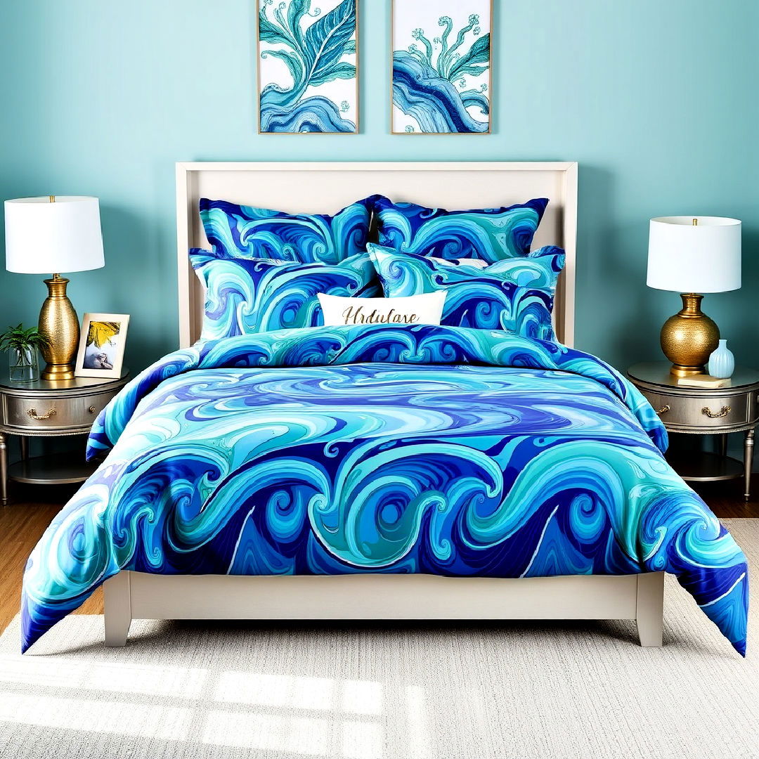 tidal wave bedding design