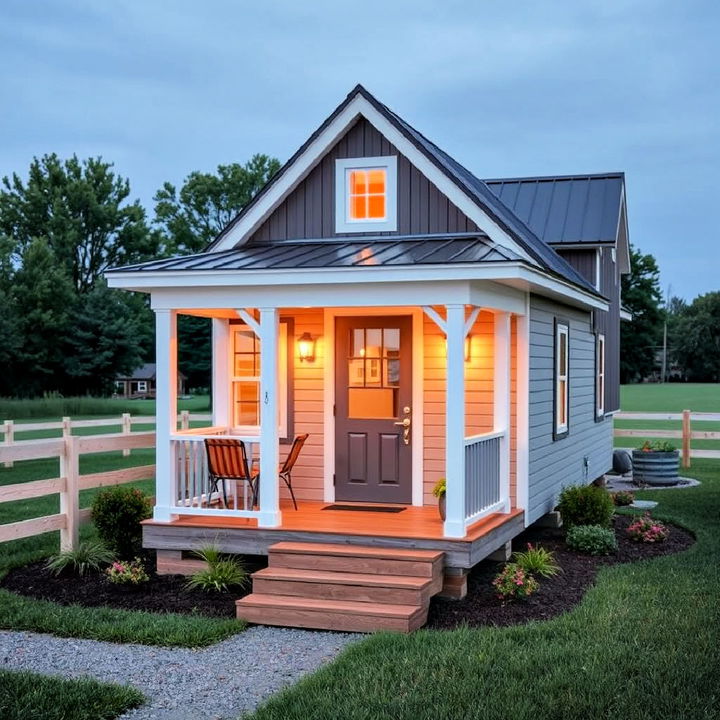 tiny farmhouse to embrace a peaceful lifestyle